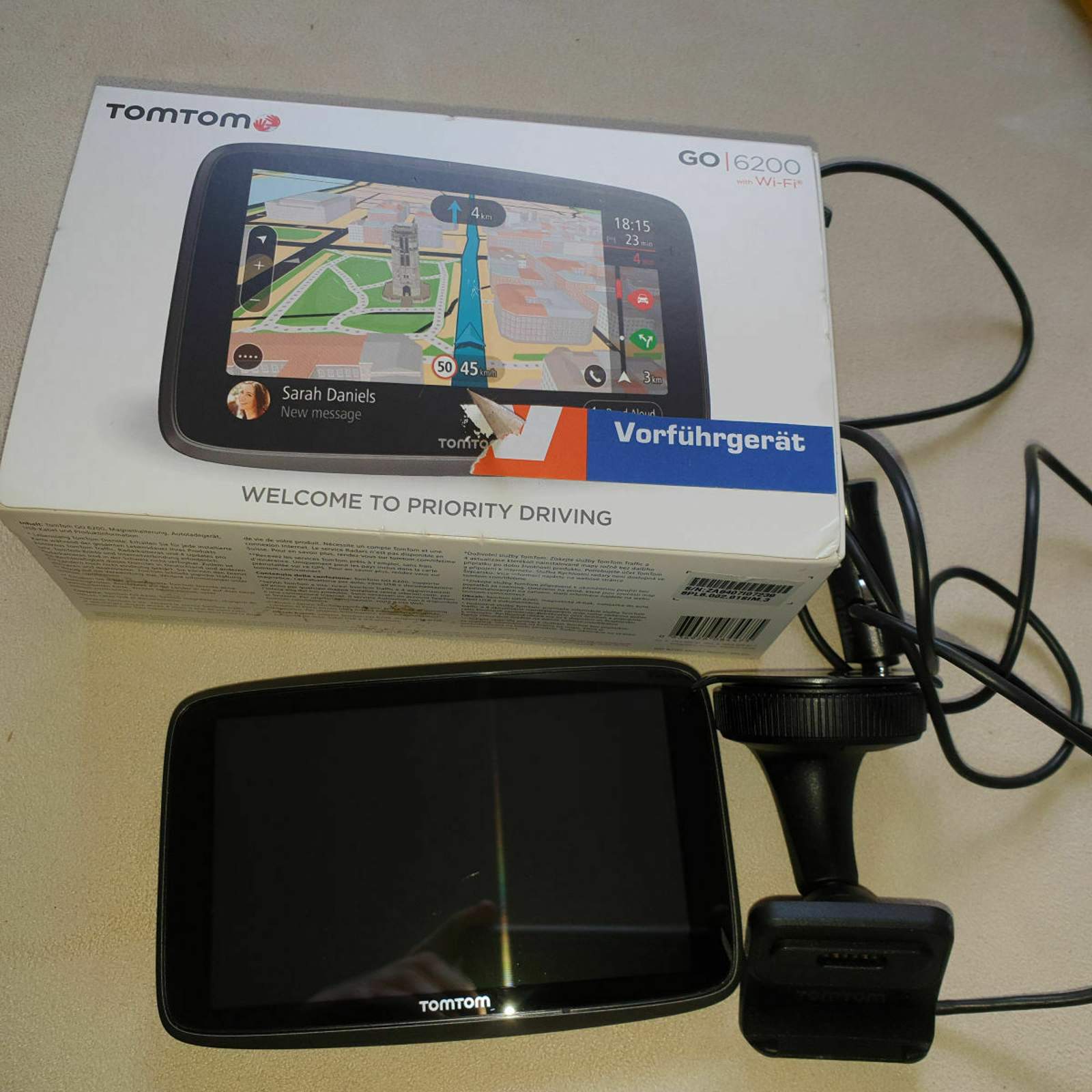 GPS Poids Lourd Tomtom Go Professional 6200 - Feu Vert