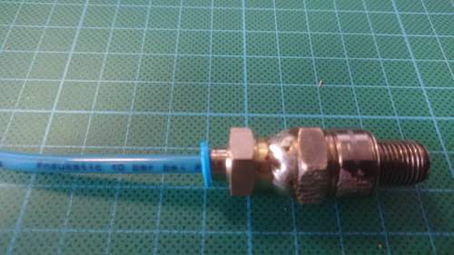 Druckluftadapter Zündkerze M10x1