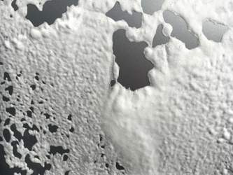 Schaumbild nach einer Minute