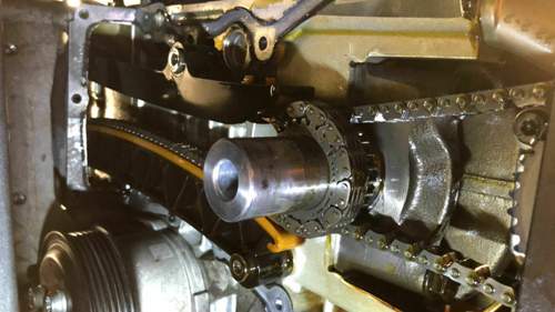 Übersicht alter Kettentrieb