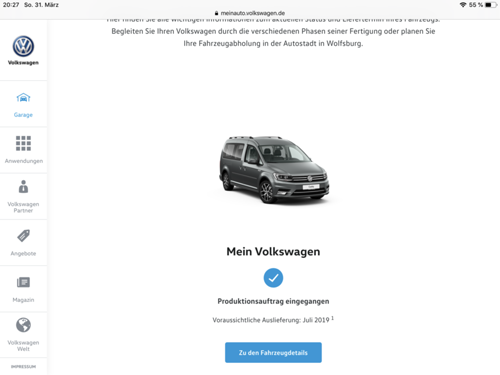 Status VW We App