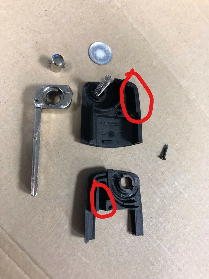 Golf 6 Schlüssel anlernen wegen neuem Gehäuse?