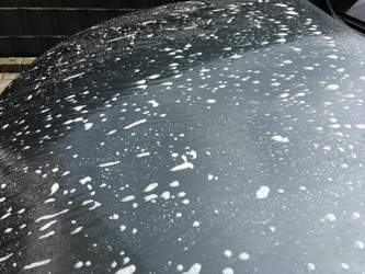 etwas Schaum ist auch da