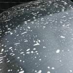 Etwas Schaum ist auch da