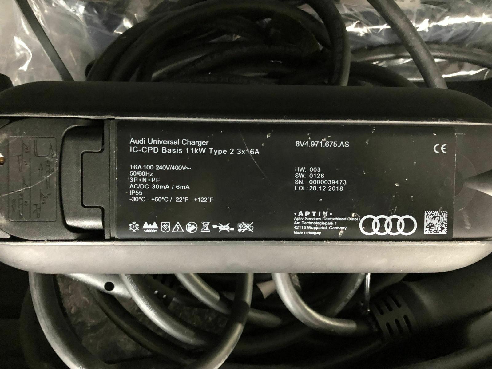 Ladeinstallation: e-tron zuhause laden