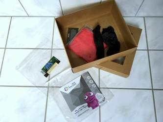 Verpackungen + Beigabe des Rapidi 3er Sets