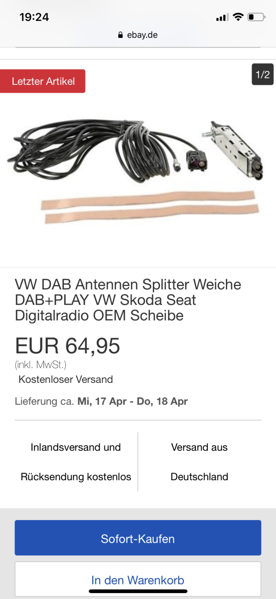 DAB bzw DAB+ Nachrüsten