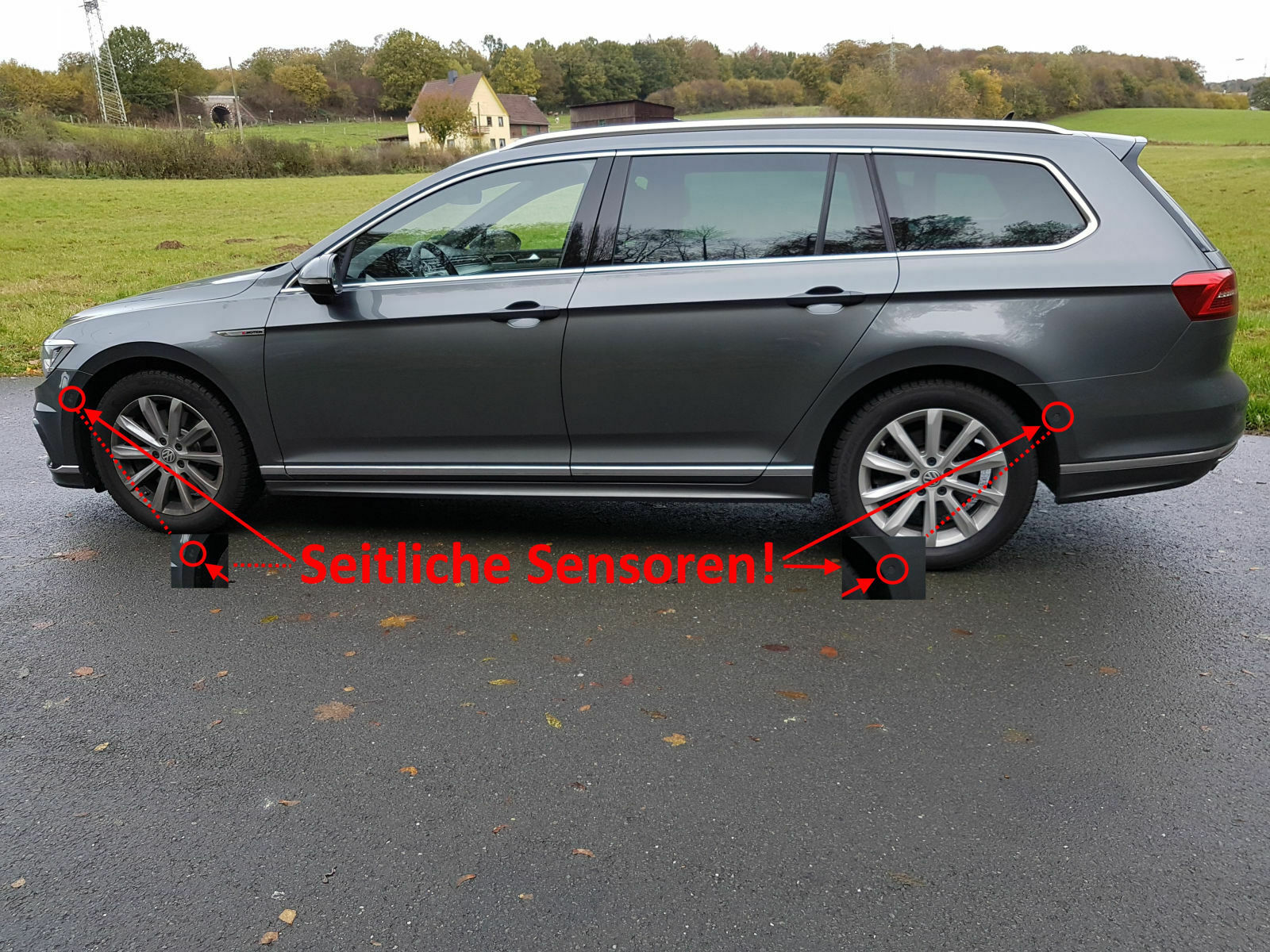VW Passat Variant B8 SWA Spurwechselassistent derzeit nicht verfügbar