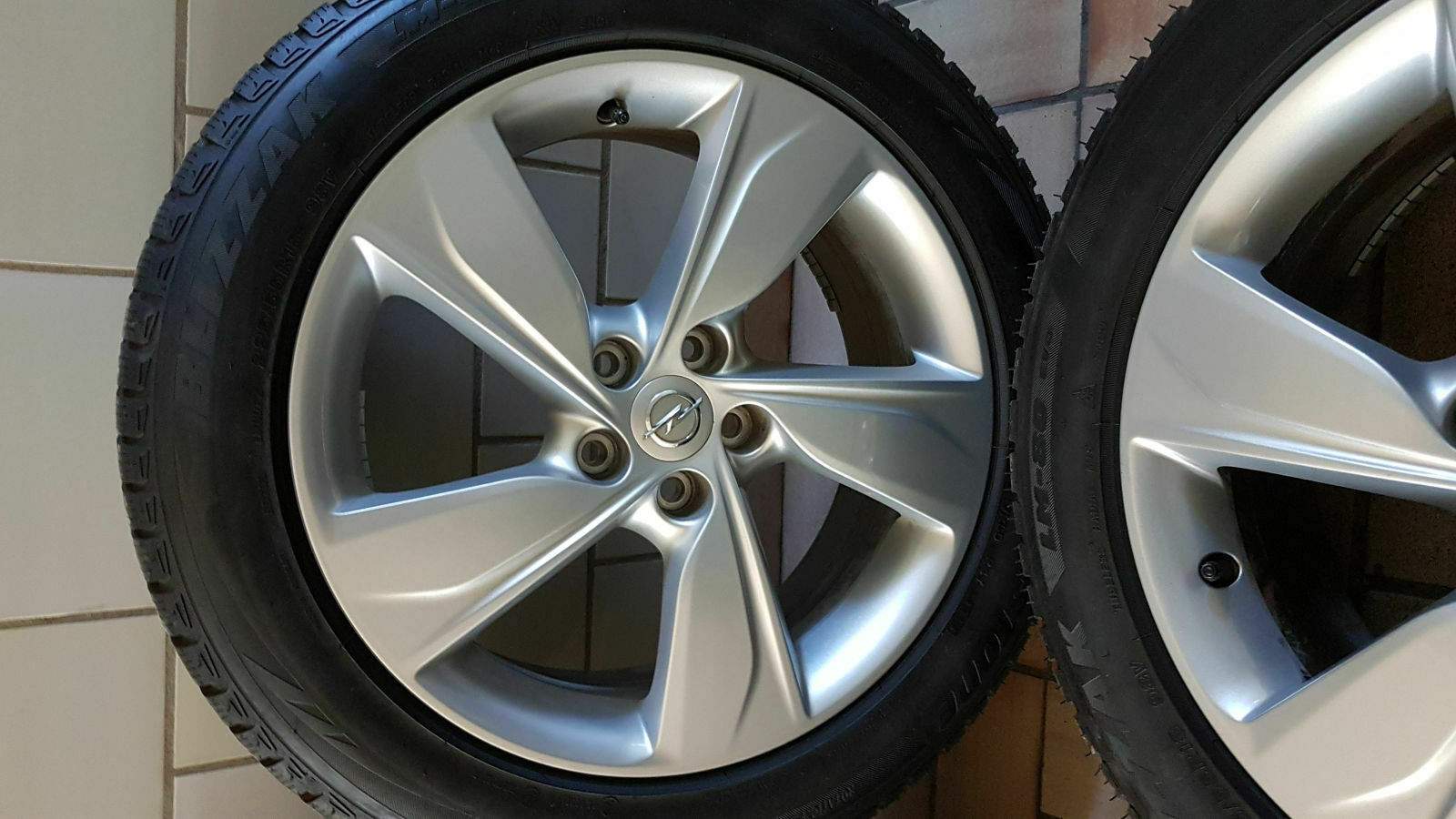 OPEL Grandland X Winterkompletträder Alu 225/55 R18 98V Bridgestone ...