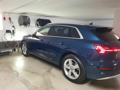 E-tron mit go-e Charger