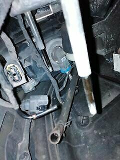 E 55 W211 Bj. 2003 Luftkompressor Leitung wechseln