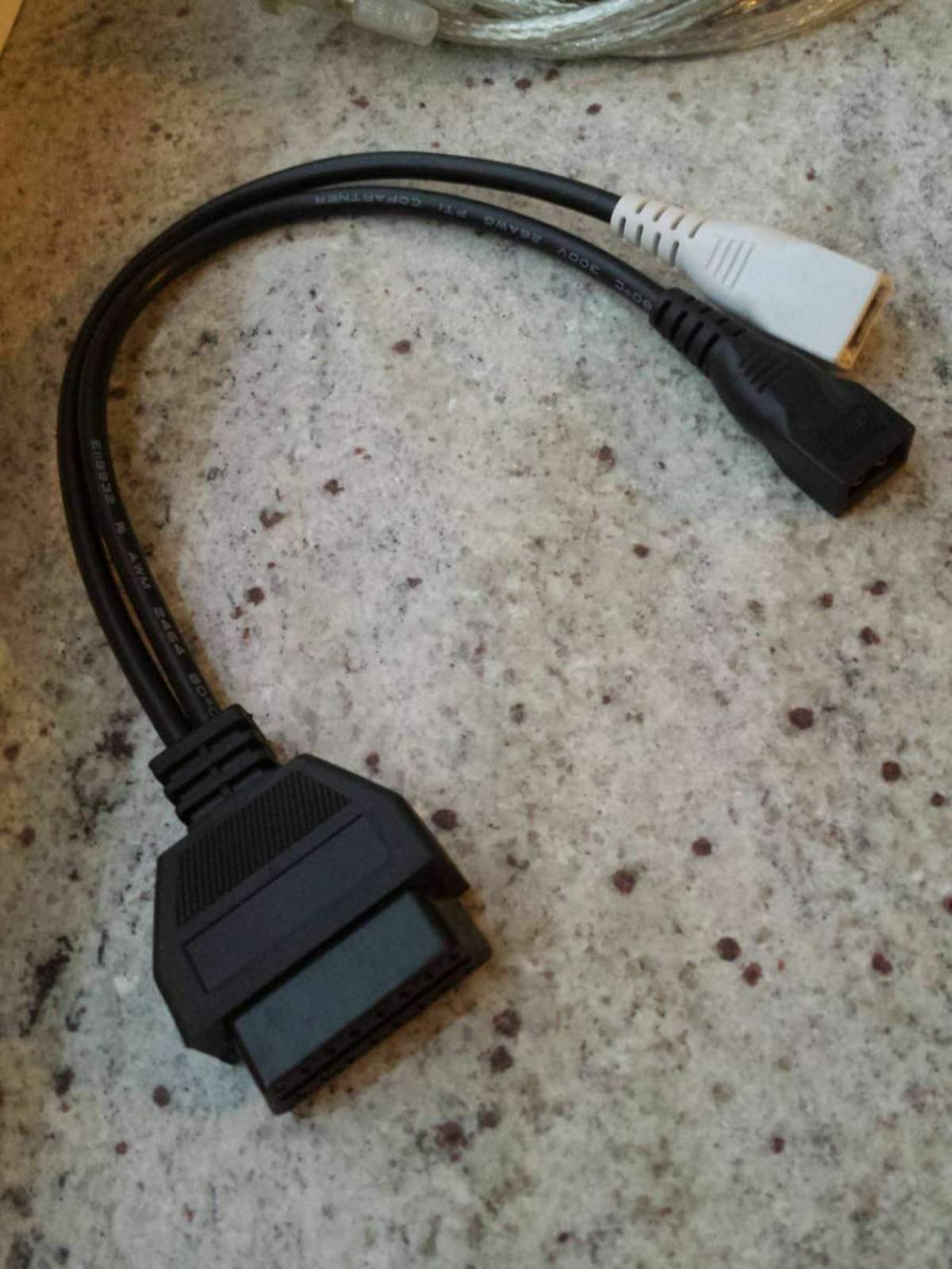 K/L-OBD Adapter : OBD-Kabel mit K/L Adapter für serielle Schnittstelle ...