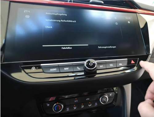 Klimaanlage-infotainment