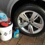 Alles da nach der gründlichen Felgenwäsche