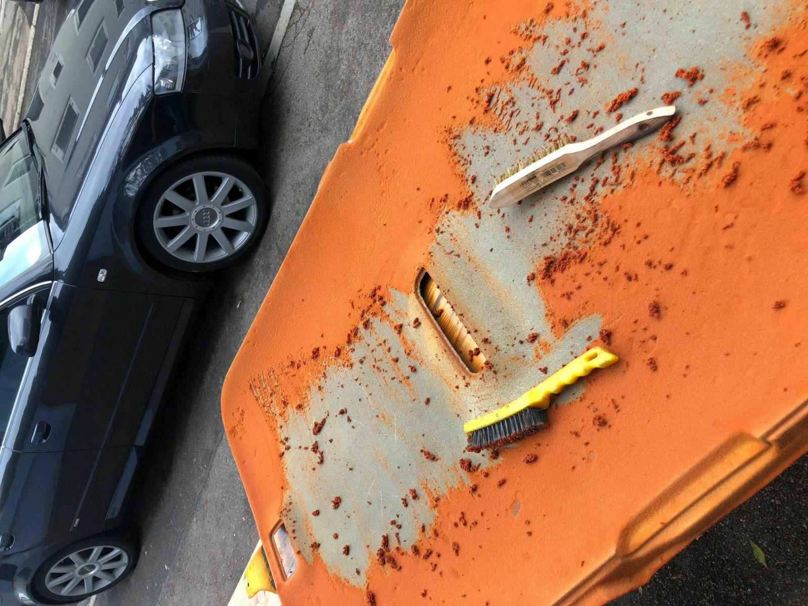 A4 B6 - Dachhimmel - Stoff löst sich