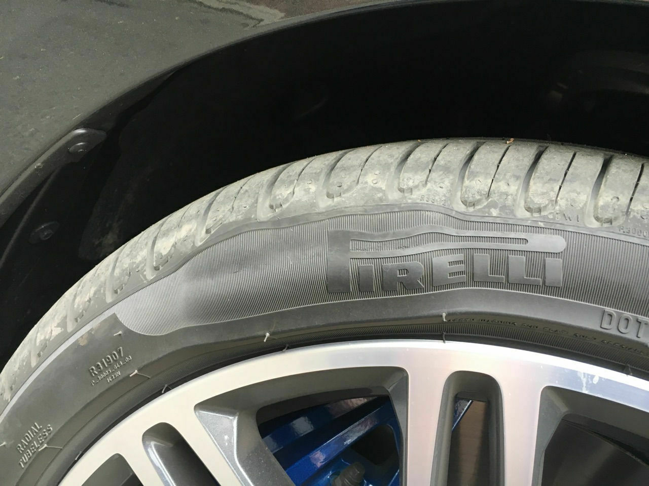 Rad ohne Schäden verzogen?