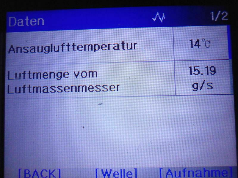 Luftmassenmesser oder Drosselklappe? P0101