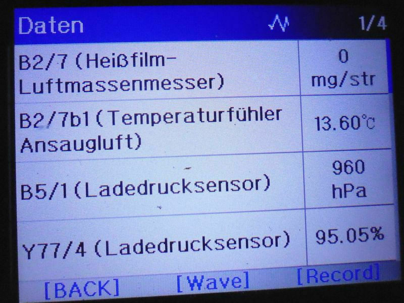 Luftmassenmesser oder Drosselklappe? P0101