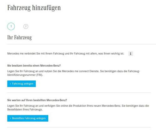 Me-bestelltesfahrzeug