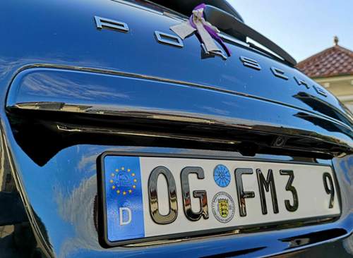 Auch am Porsche schick ;-)