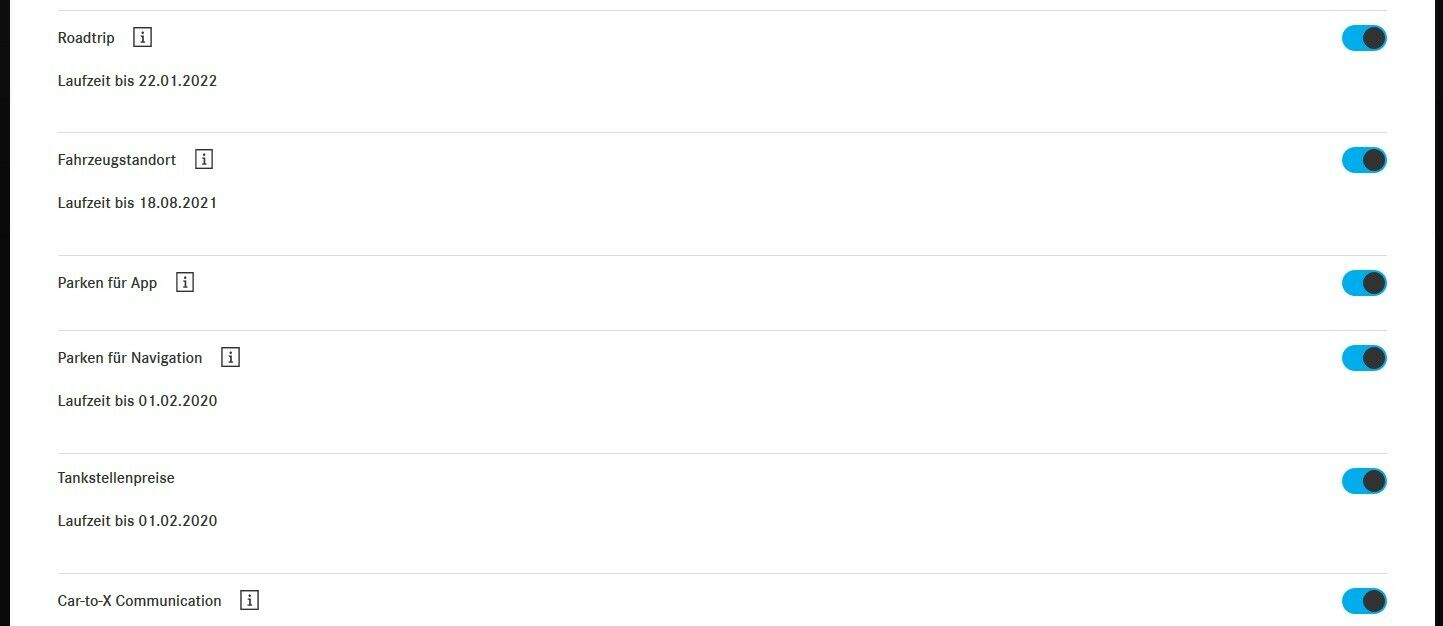 Spritpreise im Widescreen des W213 anzeigen lassen