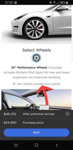 Model 3 Performance 18 Zoll