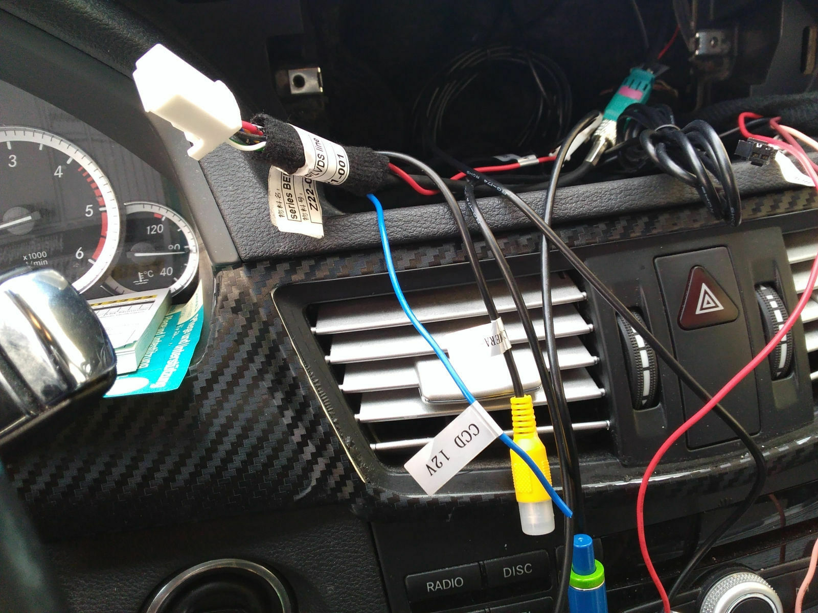 W212 / S212: 10,25" Display Android Screen für NTG4.5/7 COMAND