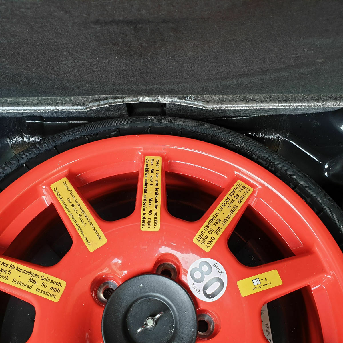 Wagenheber im Touareg 2 7P