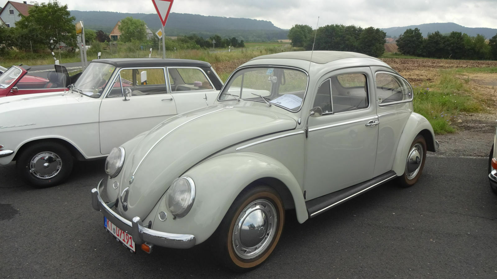 vw-kaefer-1200-originales Stoffdach!, 196