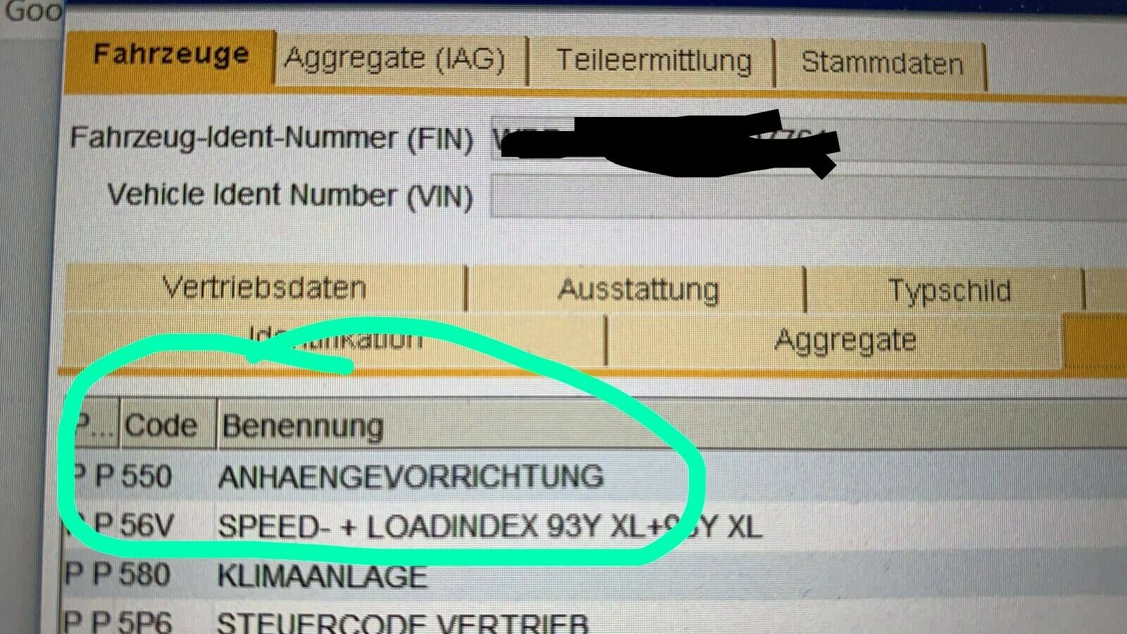 Elektrische Anhängerkupplung S205 nachgerüstet