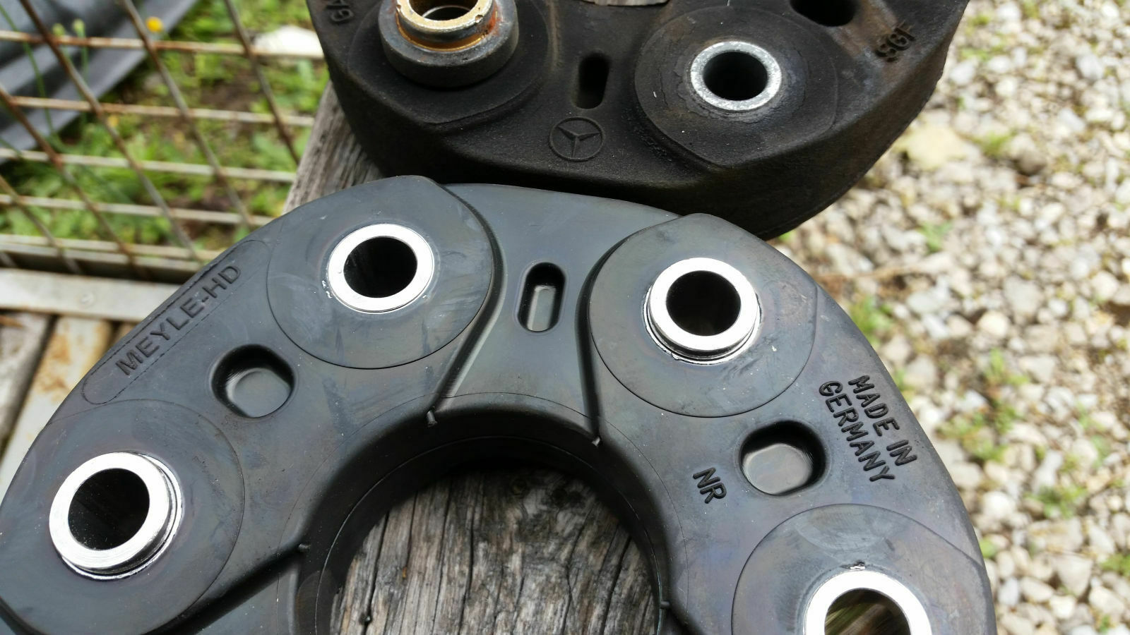 Tausch Hardy Scheibe vorne an Kardanwelle