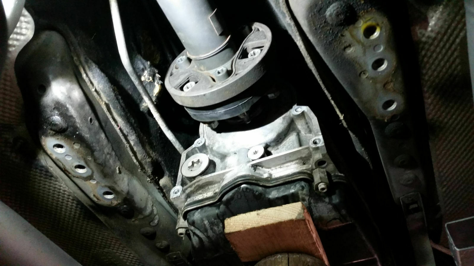 Tausch Hardy Scheibe vorne an Kardanwelle