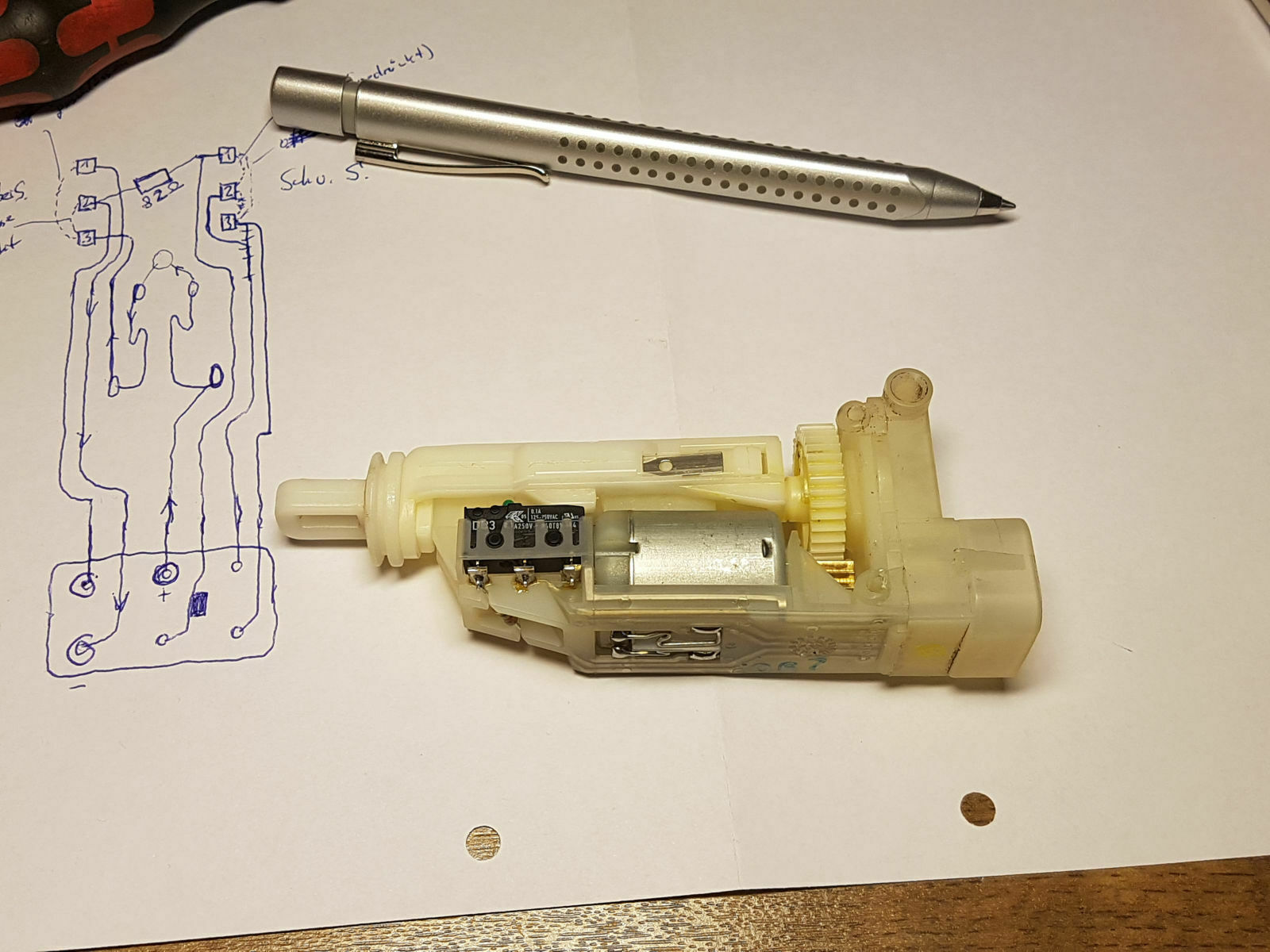 Omega B - FL - Zentralverriegelung macht Probleme