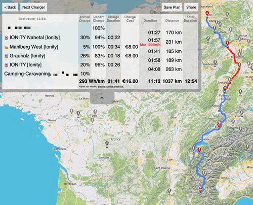 ABRP Frankreich Hautes-Alpes