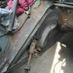 Hitzzeschutz entfernt