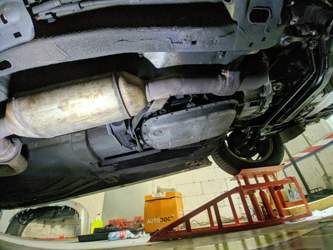 Vorkat und Kat wieder montiert