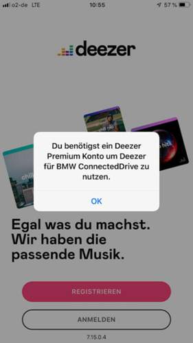 Deezer BMW