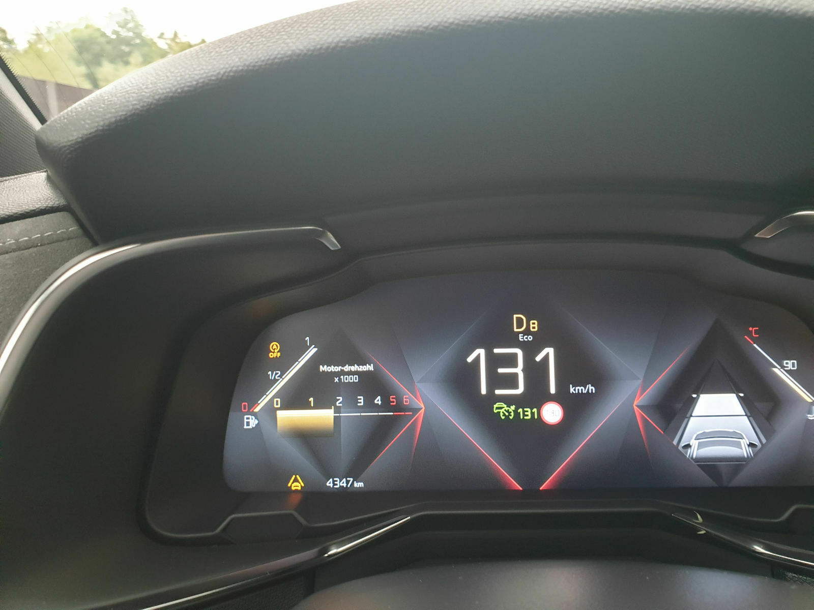 DS7 Kein akustisches Signal der vorderen Parksensoren bei Rückwärtsfahrt