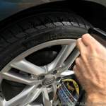 Reifenflanken können auch eingesprüht werden