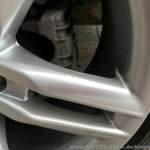 Leichte Verschmutzungen an der Felge