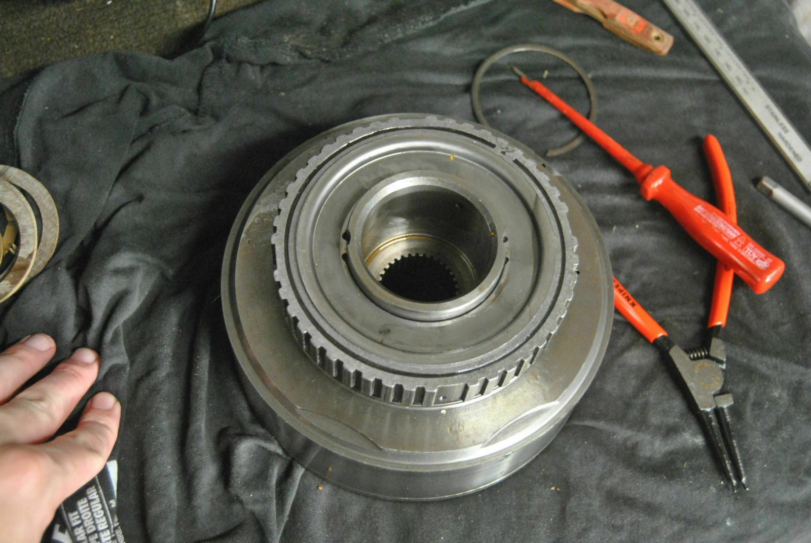 Vorwärtstrommel Freilaufkupplung