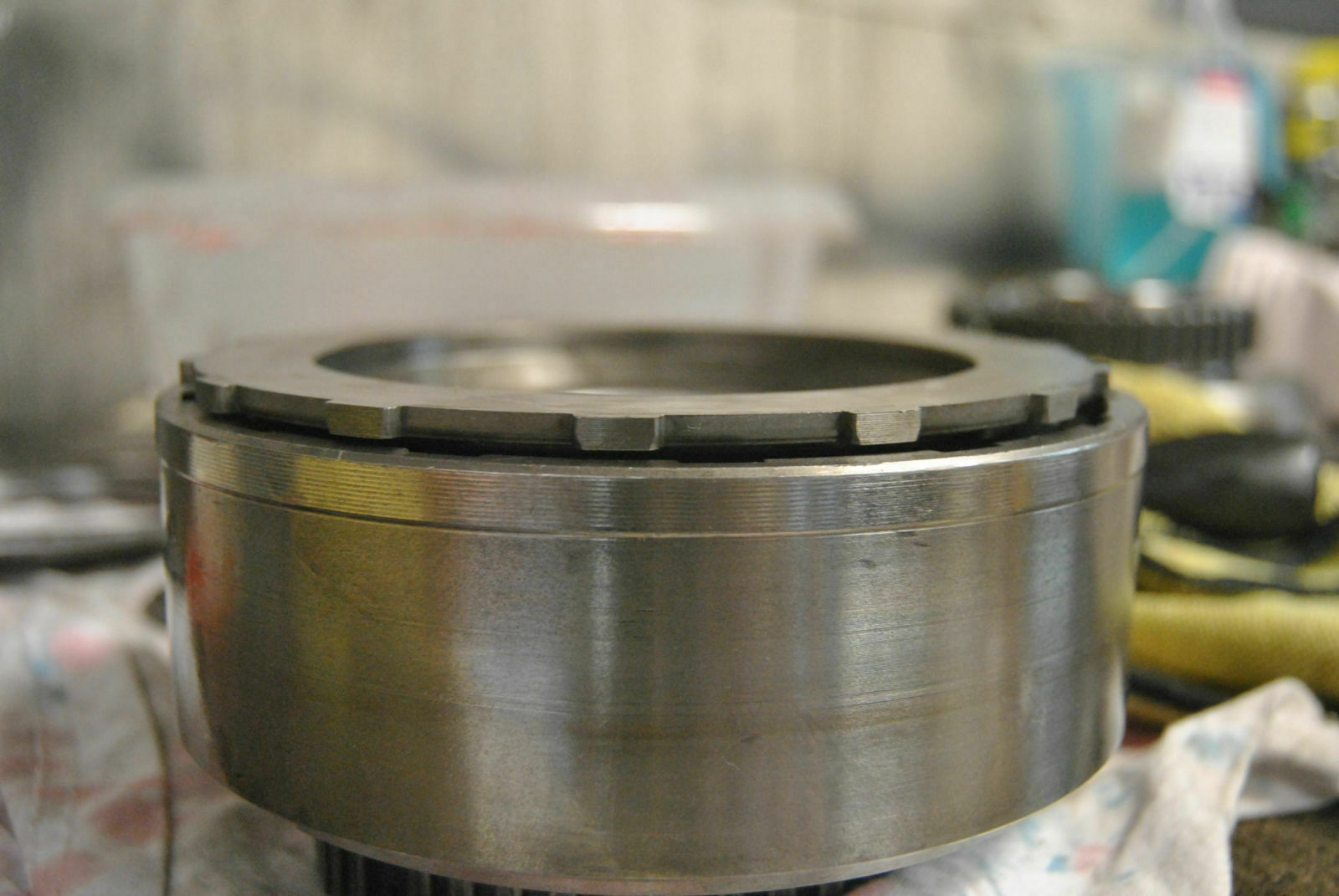 Kupplungen alle ausgerichtet und bereit zum Einbau