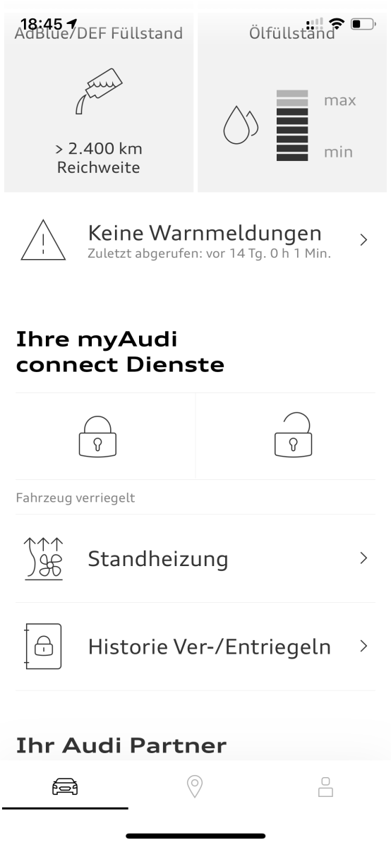Audi Connect Verlängerung - Modelljahr 2016