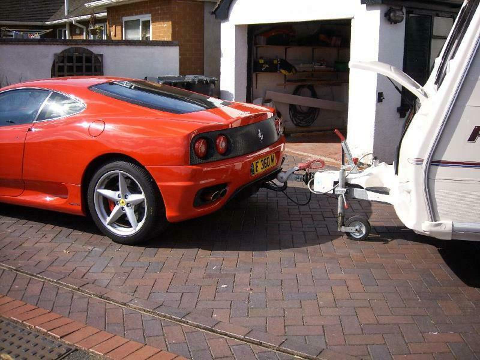 ferrarri-towing-caravan