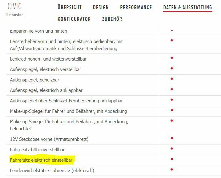 Civic Limousine Facelift
