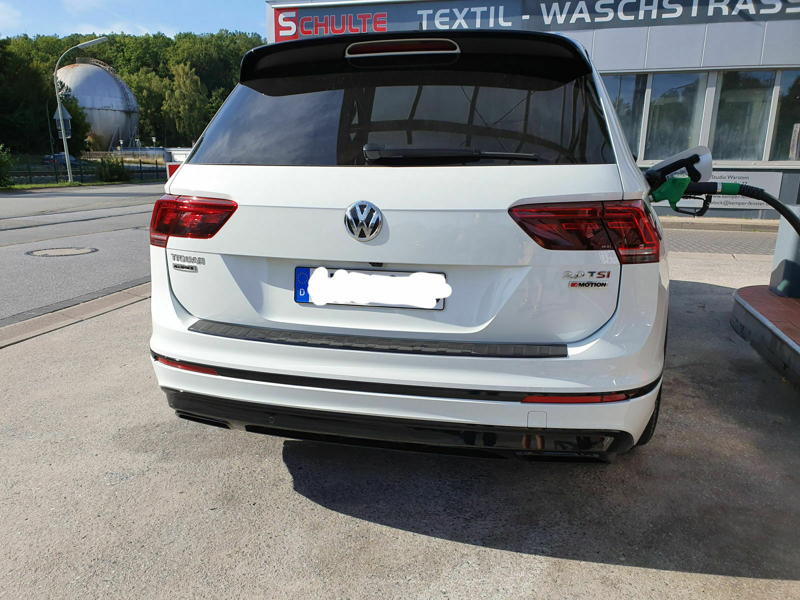 VW Zeichen Embleme Schriftzüge schwarz glänzend