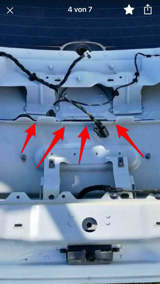 Touran 1T2 Heckklappe