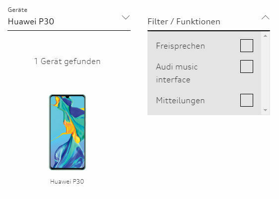 Audi A4 Avant 2020 - welches Telefon