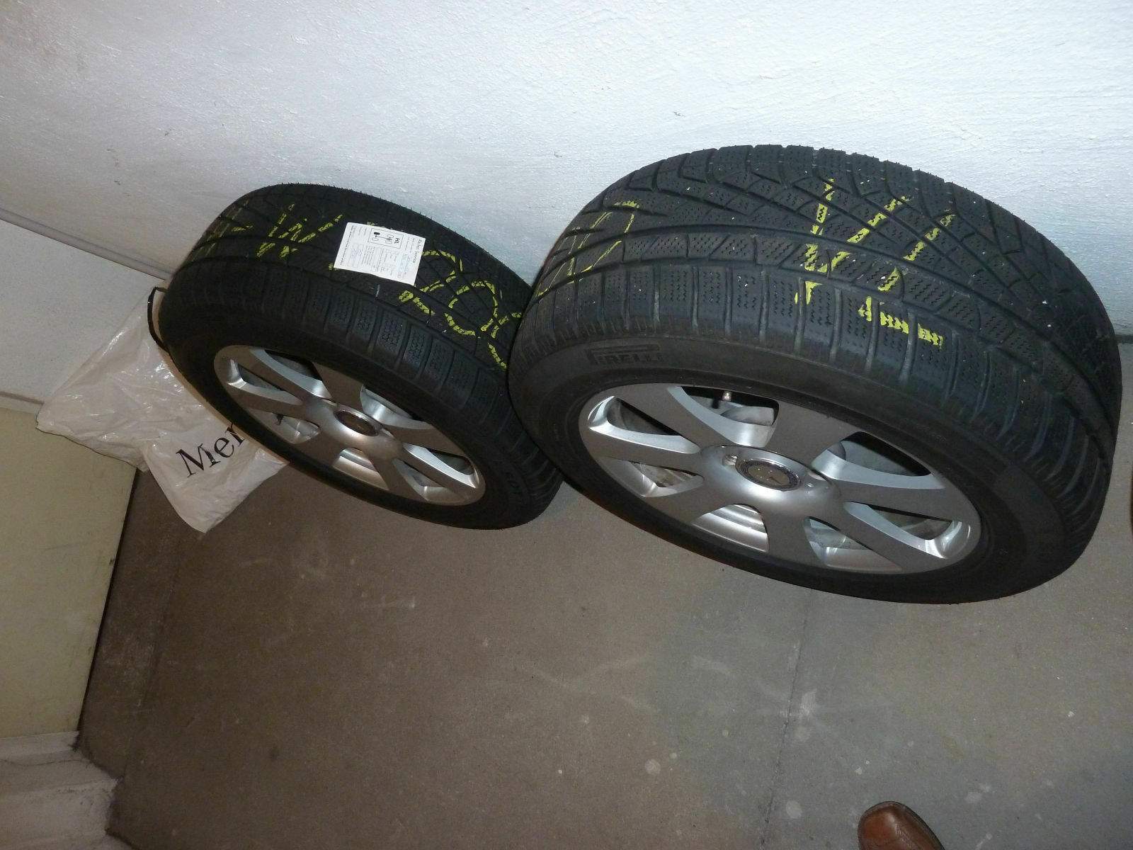 MERCEDES original Winter-Kompletträder 235/55 R17 : Biete