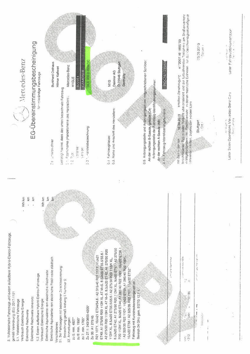 GLE W167 VS Winterräder